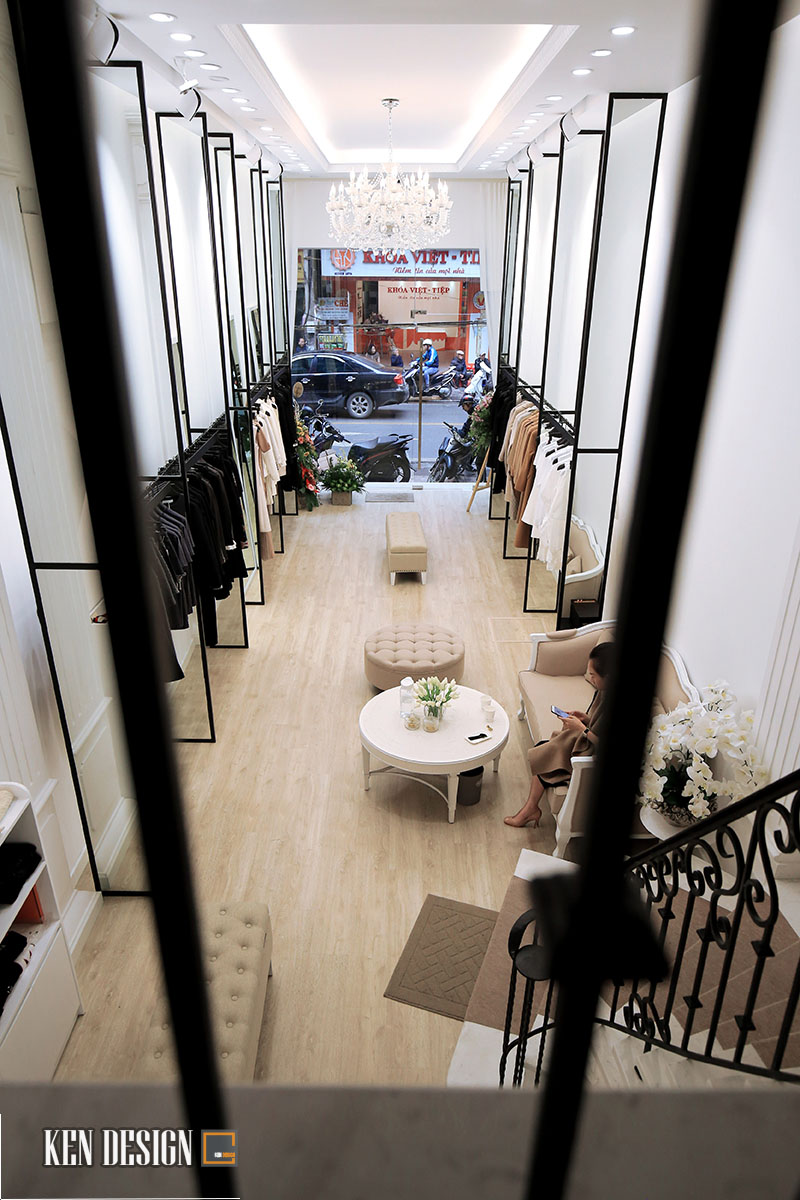 Thiết kế shop thời trang đẹp.